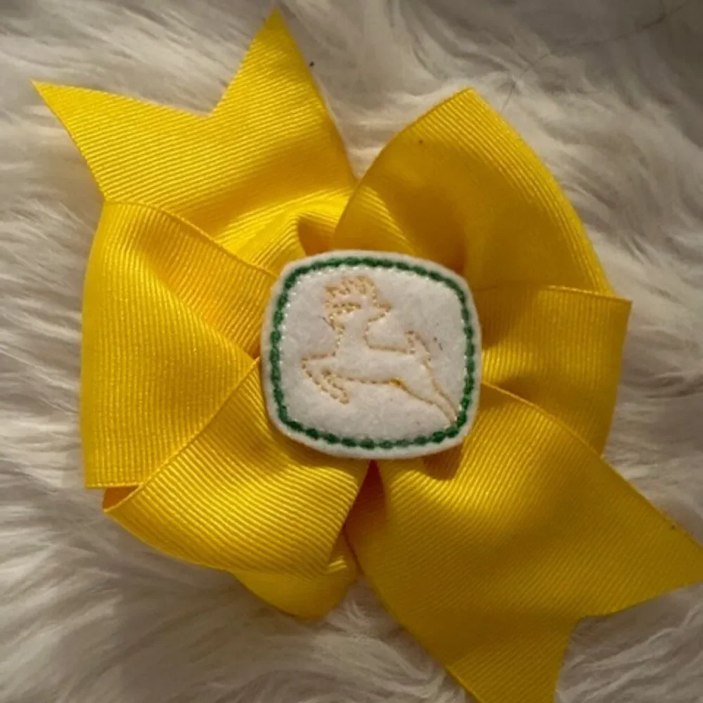 Yellow John Deere 4 1/2